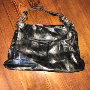 Animal print purse